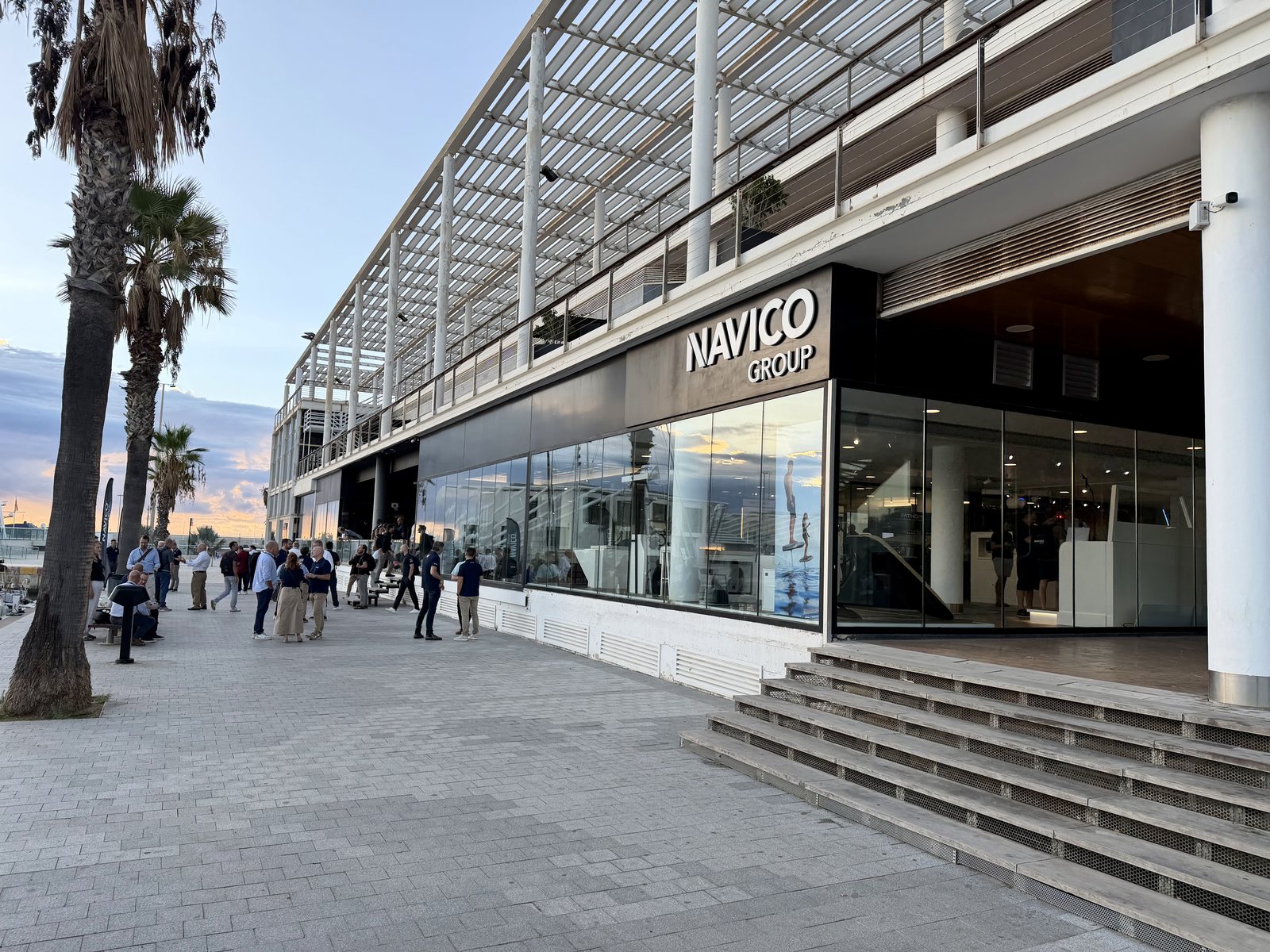Navico Group Experience Center at the Alicante marina